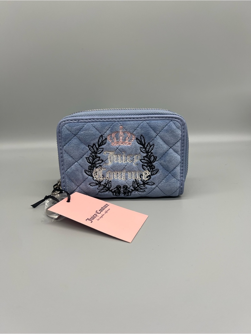 Juicy couture royal couture medium zip around wallet